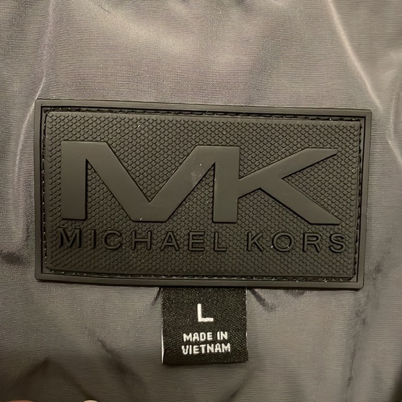 Men’s Michael Kors Dark Grey Windbreaker Jacket - Picture 4 of 4